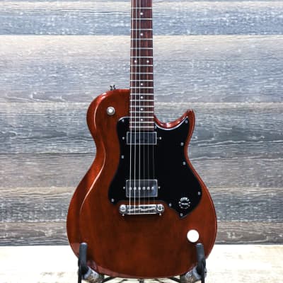 Richmond Empire with Bare Knuckle / Lollar Pickups Natural Mahogany HG Electric Guitar w/Bag image 2
