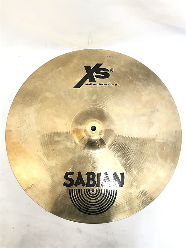 Sabian XS Med Thin Crash Cymbals 18