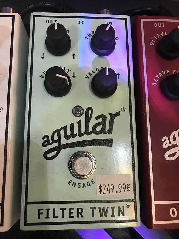 Aguilar Filter Twin Dual Envelope Bass Filter Pedal | Reverb
