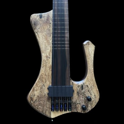 MG bass New Extreman fretless 5 strings bartolini pickup Ebony fingerboard image 1