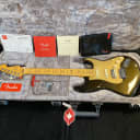 Fender American Ultra Stratocaster HSS Maple Fretboard Texas Tea #US210078403 (8lbs. 0.7 oz.)