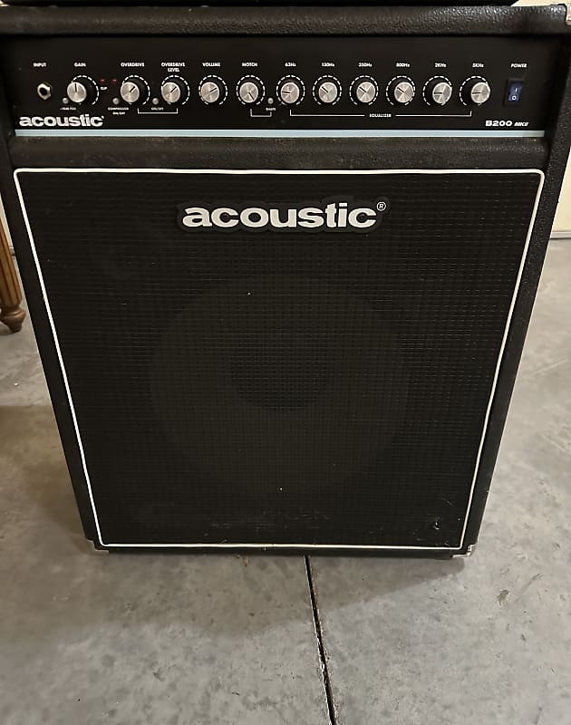 acoustic B200 MK2 ベースコンボアンプ Acoustic B200 MKII Bass Amp | Reverb