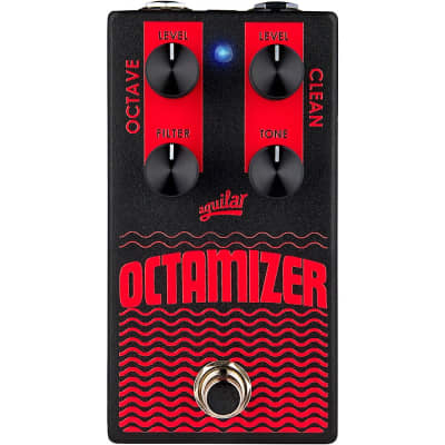 Aguilar Octamizer V2 Bass Octave Effects Pedal Regular Black for sale