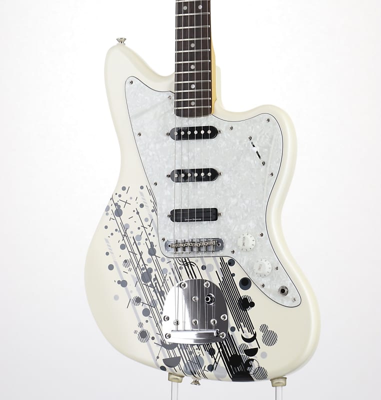 Squier by Fender MAMI Jazzmaster Pearl White (S/N:ICS14149729) (06/19)