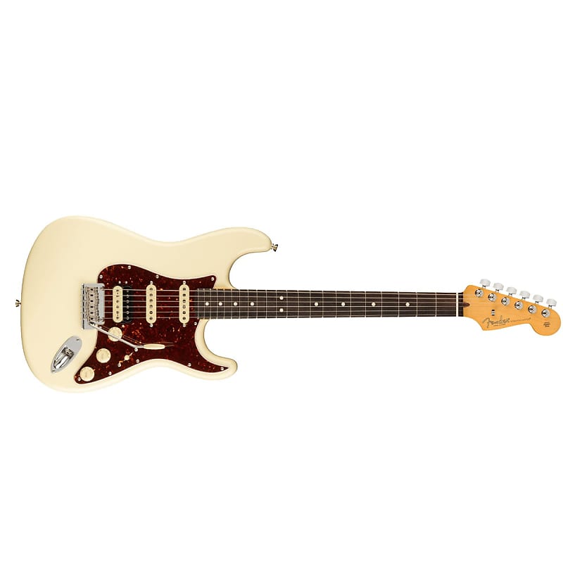Fender American Professional II Stratocaster Electric Guitar HSS Rosewood Fingerboard Olympic White - 0113910705 image 1