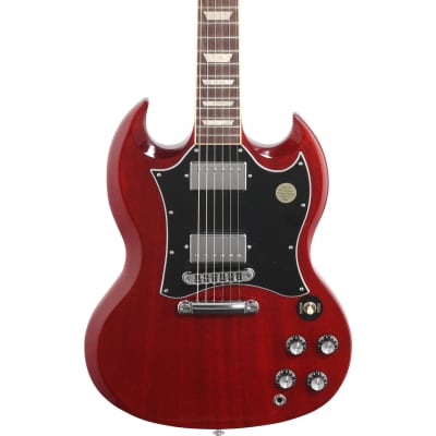 Gibson SG Standard Electric Guitar (with Soft Case), Heritage Cherry image 3