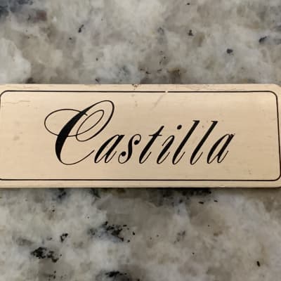 Castilla Guitar Headstock Logo for sale