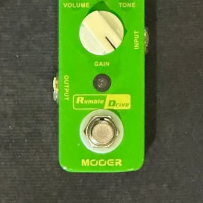 Reverb.com listing, price, conditions, and images for mooer-rumble-drive