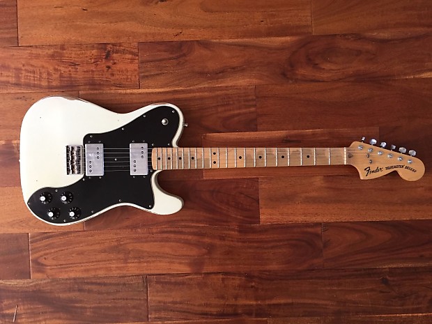 Fender Classic 72 Road-worn Roadworn Telecaster Deluxe white