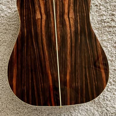 D'Angelico DAED500VSB2GP Bowery Dreadnought CE 6 String Guitar -Vintage Sunburst image 5