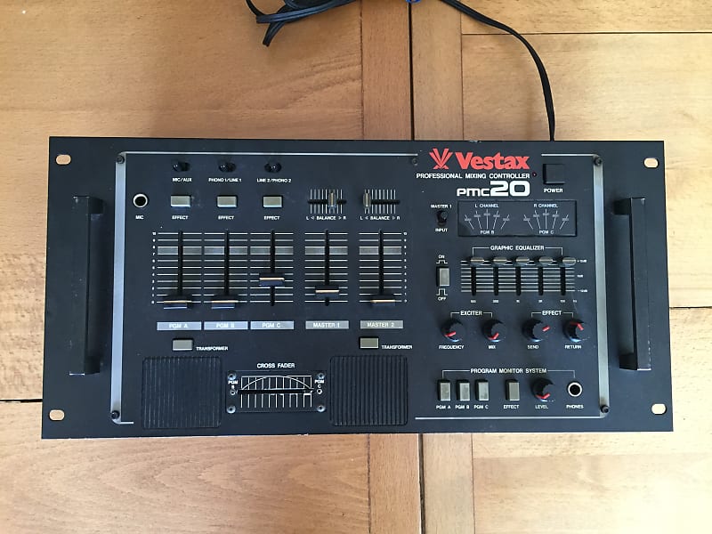 【DJミキサー】Vestax ベスタクス PMC20 PMC-20 PMC 20 楽天市場】Vestax PMC-20SL 【プレミアムリサイクル品（整備済
