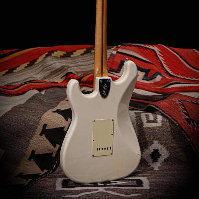 1994 Fender Stratocaster 70's Reissue MIJ "Olympic White" image 3