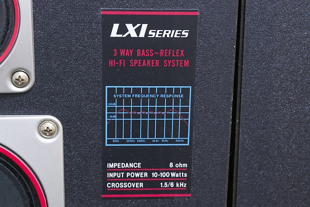 Lxi series 3 way bass reflex 2025