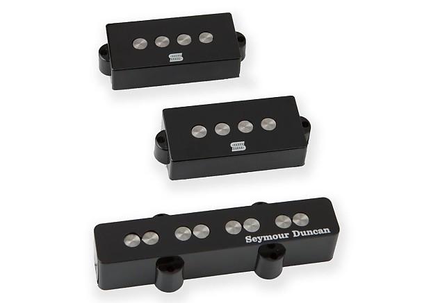 Seymour Duncan Rex Brown Signature Active PJ Bass Pickups with Pots and Knobs image 1