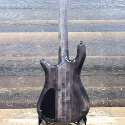 Spector USA Custom Shop NS-5XL Super Faded Black 5-String Electric Bass w/Case image 3
