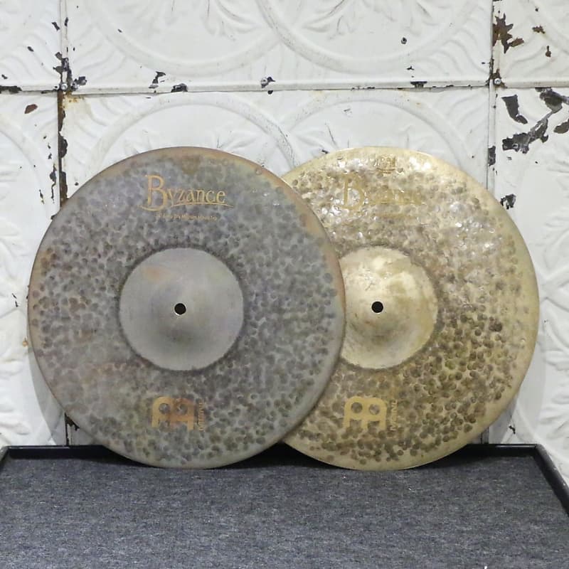 Meinl Byzance Extra Dry Medium Hi-hat Cymbals 14in (946/1406g