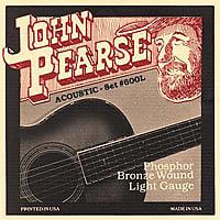 John Pearse 600L Phosphor Bronze Acoustic Guitar Strings - Light 12-53 image 1