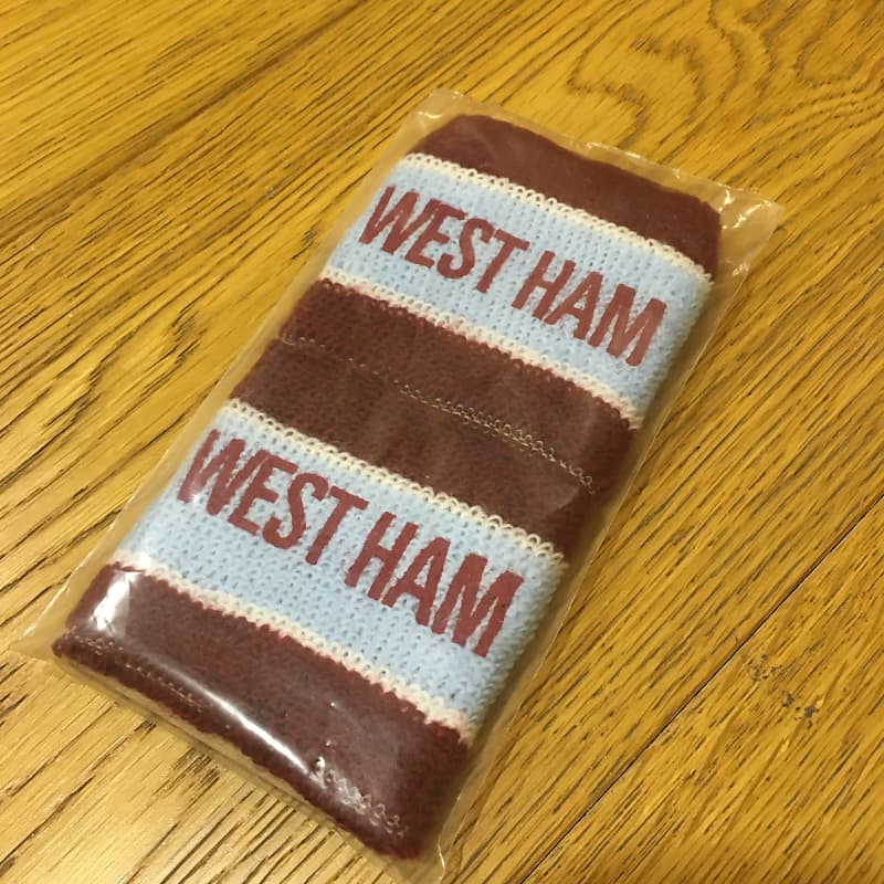 West Ham Steve Harris wristband + sticker | Reverb