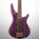 Ibanez SR2400 Premium Electric Bass (with Gig Bag), Amethyst Purple Low Gloss