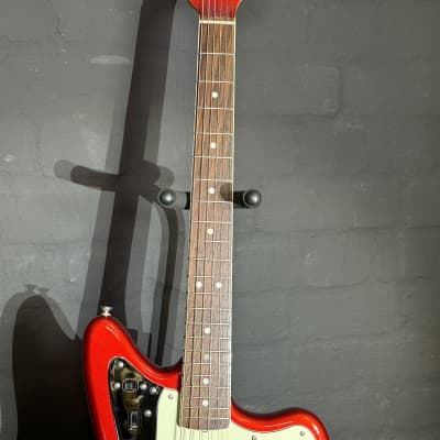 + Video Fender 1965 Candy Apple Red Matching Headstock With Neck Binding Guitarsmith Custom Guitar image 12