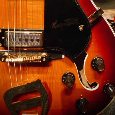 Hagstrom '67 Viking II 2023 - Present - Vintage Sunburst image 2
