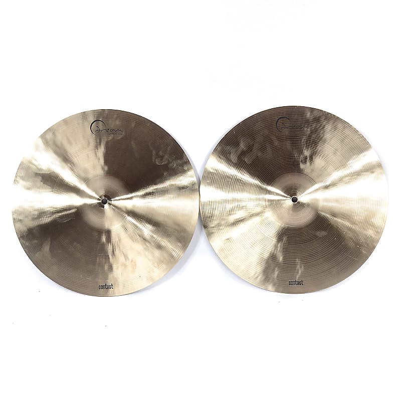 Dream Cymbals 16" Contact Series Hi-Hat Cymbals (Pair) image 1