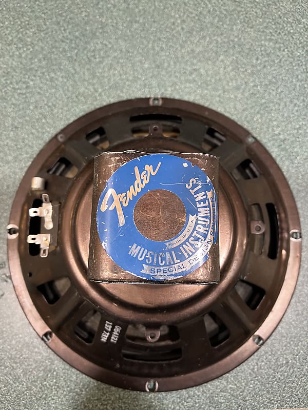 CTS 10” Alnico speaker 1973 Reverb