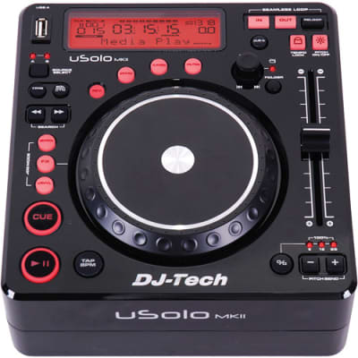 DJ Tech - USOLOMKII - Compact Twin USB Player and DJ Controller image 3