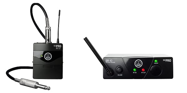 AKG WMS40 Mini Single Instrumental Set Wireless Microphone System - Frequency C image 1