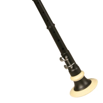 Roosebeck BMBB Ebony Bombard key of Bb with Cane Reed image 1
