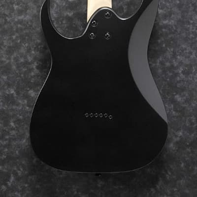 Ibanez GRG 6 String Solid-Body Electric Guitar, Right, Black Flat, GRGR131EX-BKF image 3