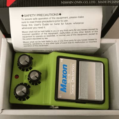 Reverb.com listing, price, conditions, and images for maxon-sd-9-sonic-distortion