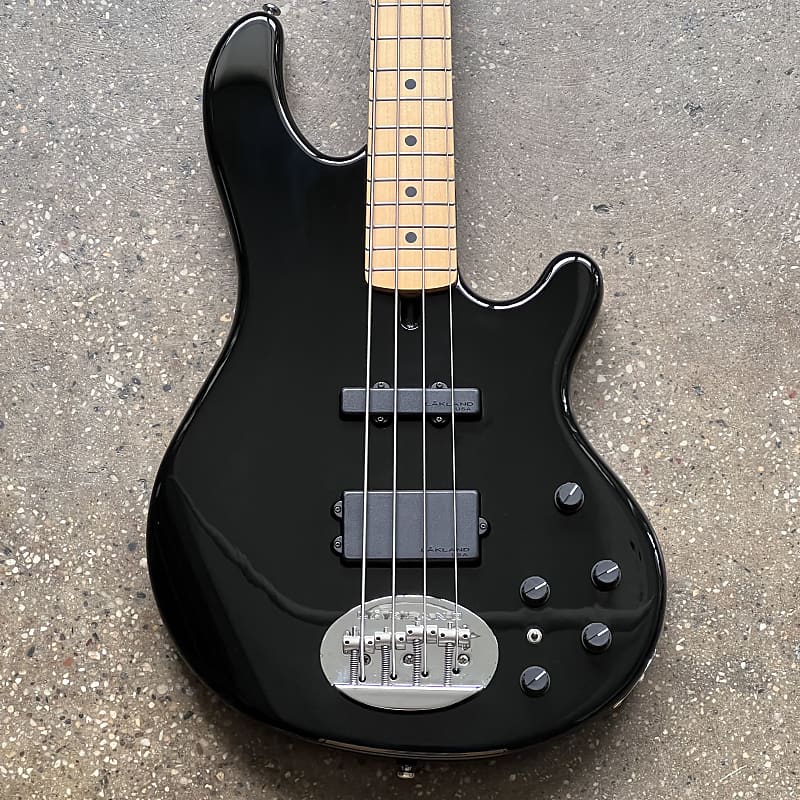 Lakland Skyline Series 44-02 Maple Fretboard 2006 - Black image 1