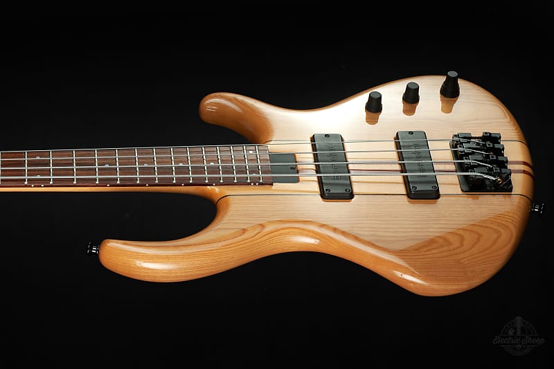 ベース tobias 90s Early 1990's Tobias Basic 6 String Bass Guitar Zebrawood