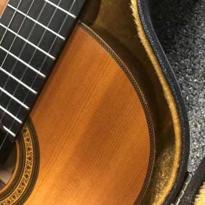 Yamaha G-245S vintage classical guitar made in Taiwan early 1980s in excellent condition with original vintage hard case . image 10