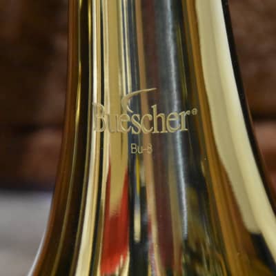 Buescher BU-8 tenor trombone with Brown Case Bronze image 3