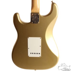 2004 Fender 50th Anniversary Custom Shop '65 Stratocaster Relic in Atzec Gold image 5