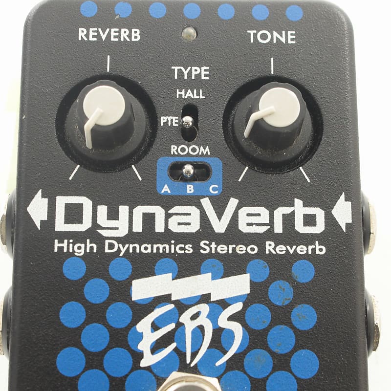 EBS DynaVerb High Dynamics Stereo Reverb Pedal | Reverb