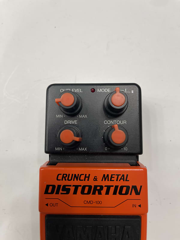 Yamaha CMD-100 Crunch & Metal Distortion Rare Guitar Effect