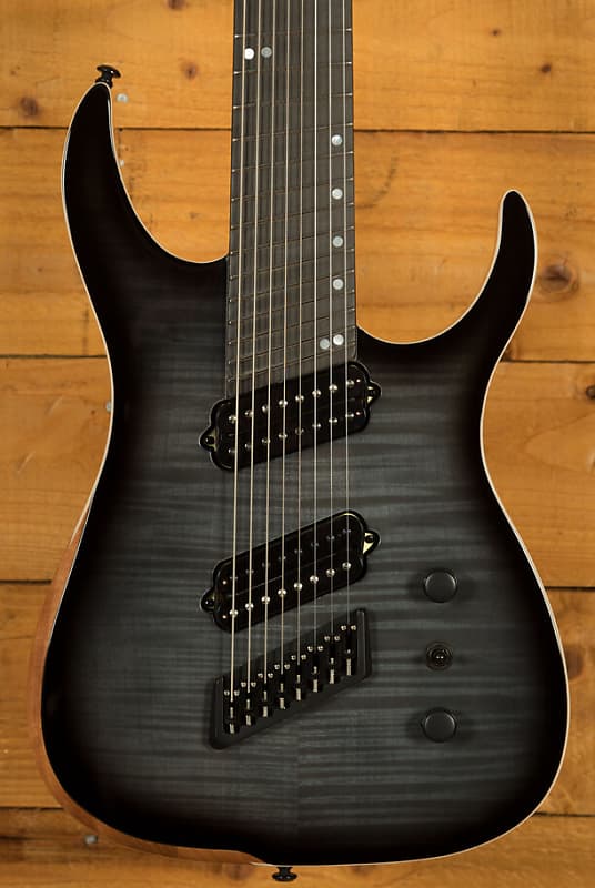 Ormsby Hype GTR 8 String Multi Scale Dahlia Black Reverb UK