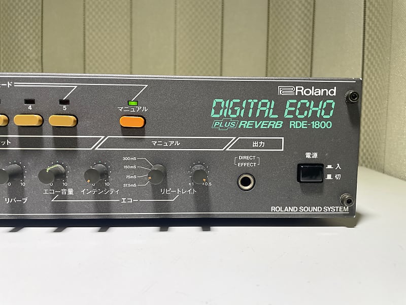 Roland RDE-1800 Analog Spring Reverb & Digital Space Echo