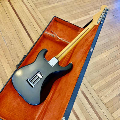 Fender ‘57 Stratocaster RI Blackie ST-57 original vintage crafted in cij mij japan strat image 13