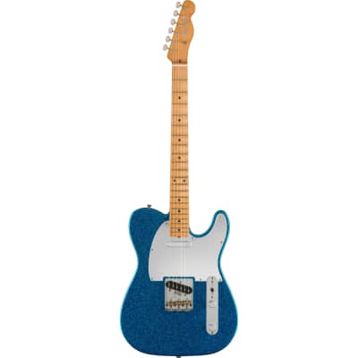 Fender J Mascis Signature Telecaster Maple Fingerboard - Bottle Rocket Blue Flake image 3