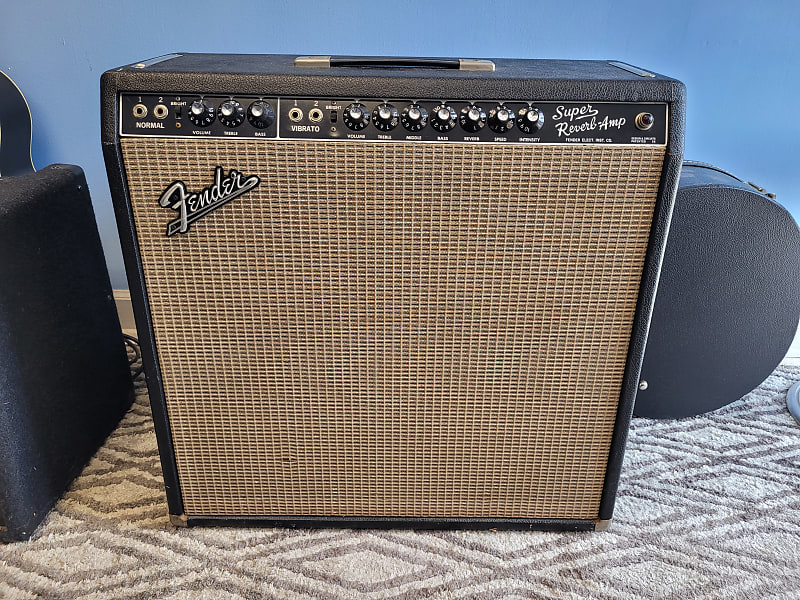 Vintage fender clearance super reverb