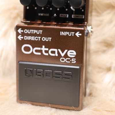 BOSS OC-5 Octave ボス Boss OC-5 Octave Pedal – Elderly Instruments