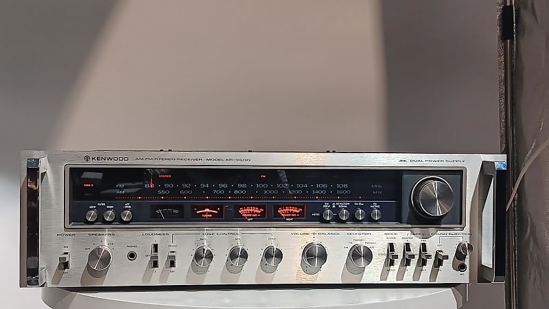 KENWOOD KR-9600 MONSTER VINTAGE RECEIVER – REFURBISHED – 160WPC – EXCELLENT CONDITION – 1-YEAR WARRANTY  			