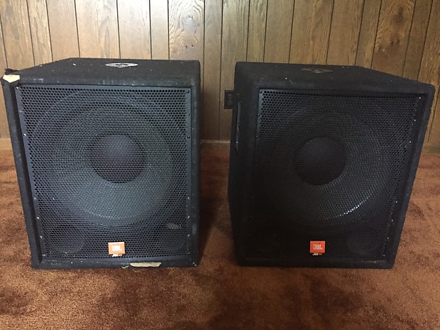 JBL JRX118S Passive Subwoofers (Price Is For Both) | Reverb