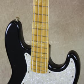 Fender Custom Shop Signature Geddy Lee Jazz Bass 2015 Black image 7