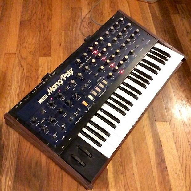 Korg Mono/Poly MP4 Synth Owned And Used By Rick Wakeman Of