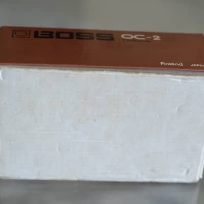 Boss OC-2 Octave Vintage Black Label MIJ w/ box 1987 Brown image 17